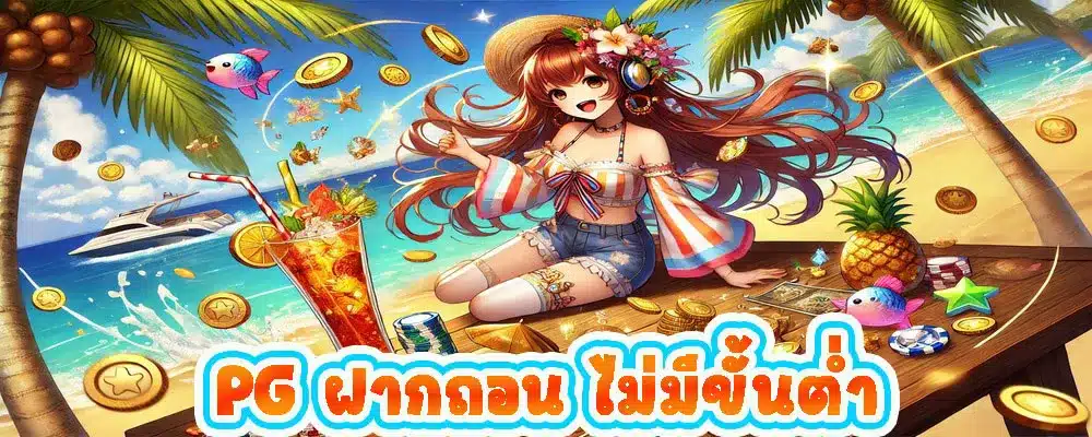 PG ฝากถอน ไม่มีขั้นต่ำ