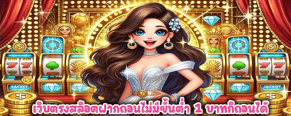 เว็บตรงสล็อตฝากถอนไม่มีขั้นต่ำ 1 บาทก็ถอนได้